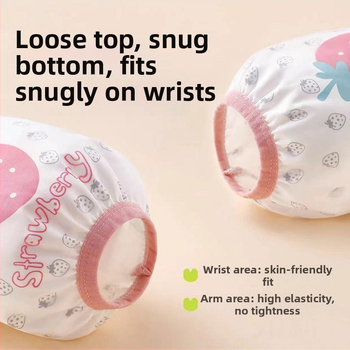 Bērnu ūdensizturīgi roku pārvalki - visas sezonas (ziema/pavasaris/rudens), karikatūru raksts, poliesterā šķiedra, vecuma grupa 1–13 gadi, zīmols Wavelet Elephant