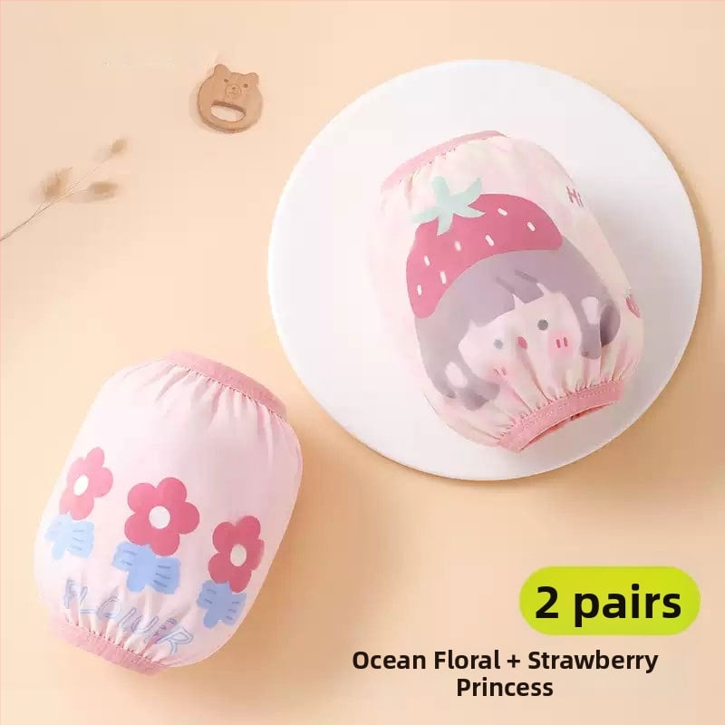 Bērnu ūdensizturīgi roku pārvalki - visas sezonas (ziema/pavasaris/rudens), karikatūru raksts, poliesterā šķiedra, vecuma grupa 1–13 gadi, zīmols Wavelet Elephant