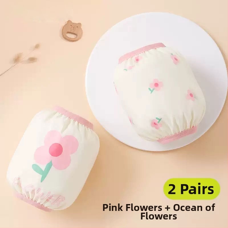 Bērnu ūdensizturīgi roku pārvalki - visas sezonas (ziema/pavasaris/rudens), karikatūru raksts, poliesterā šķiedra, vecuma grupa 1–13 gadi, zīmols Wavelet Elephant