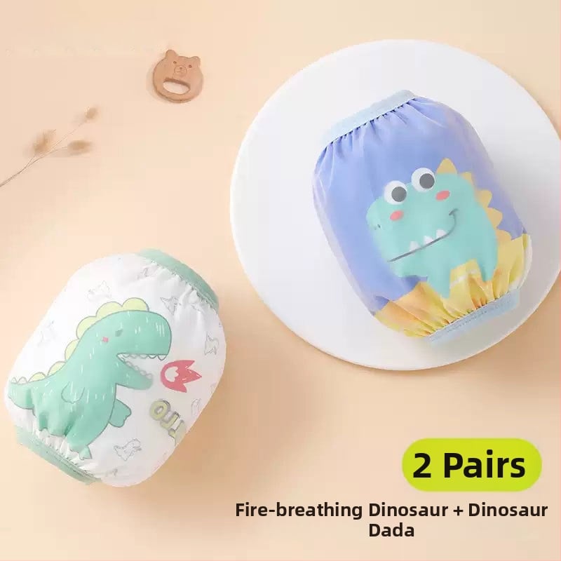 Bērnu ūdensizturīgi roku pārvalki - visas sezonas (ziema/pavasaris/rudens), karikatūru raksts, poliesterā šķiedra, vecuma grupa 1–13 gadi, zīmols Wavelet Elephant