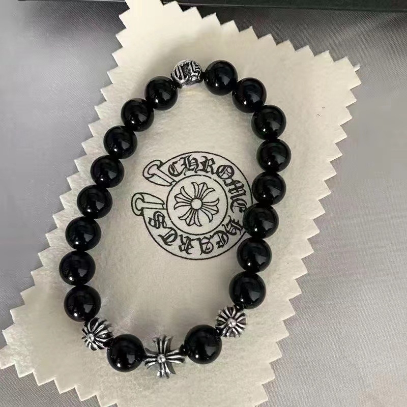 Narukvica od agata, retro stil, unisex, geometrijski dizajn, elektroplatinirani završni sloj
