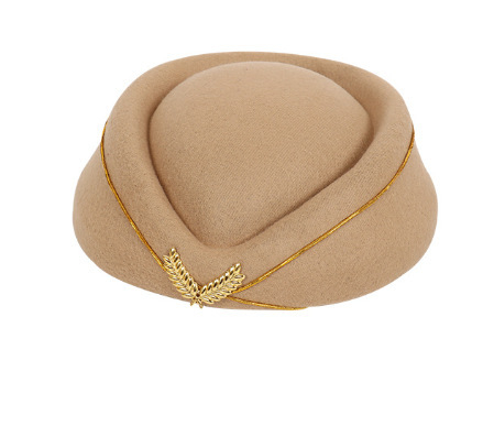 Ženski klobuk od vunenog filca, elegantan stil, jesen