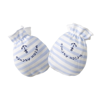 Naujagimių anti-scratch pirštinių komplektas - 100% medvilnė, kvėpuojanti, aukšta elastinė, įtraukti kojų uždangalai, unisex, visiems sezonams