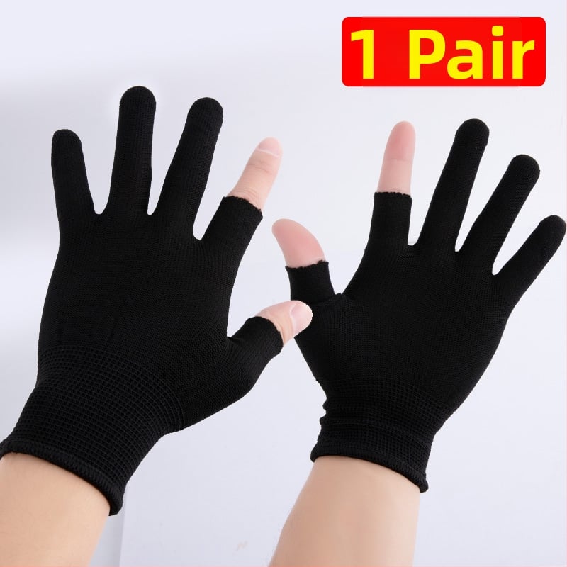 Mănuși de muncă din piele de vițel pentru curieri – rezistente la uzură, antiderapante, pentru sortare și ambalare