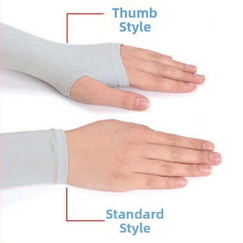 Ледено-копринени ръкави за UV защита – лятна употреба, за каране и шофиране, полиестер 61-70% / вискоза 21-30%