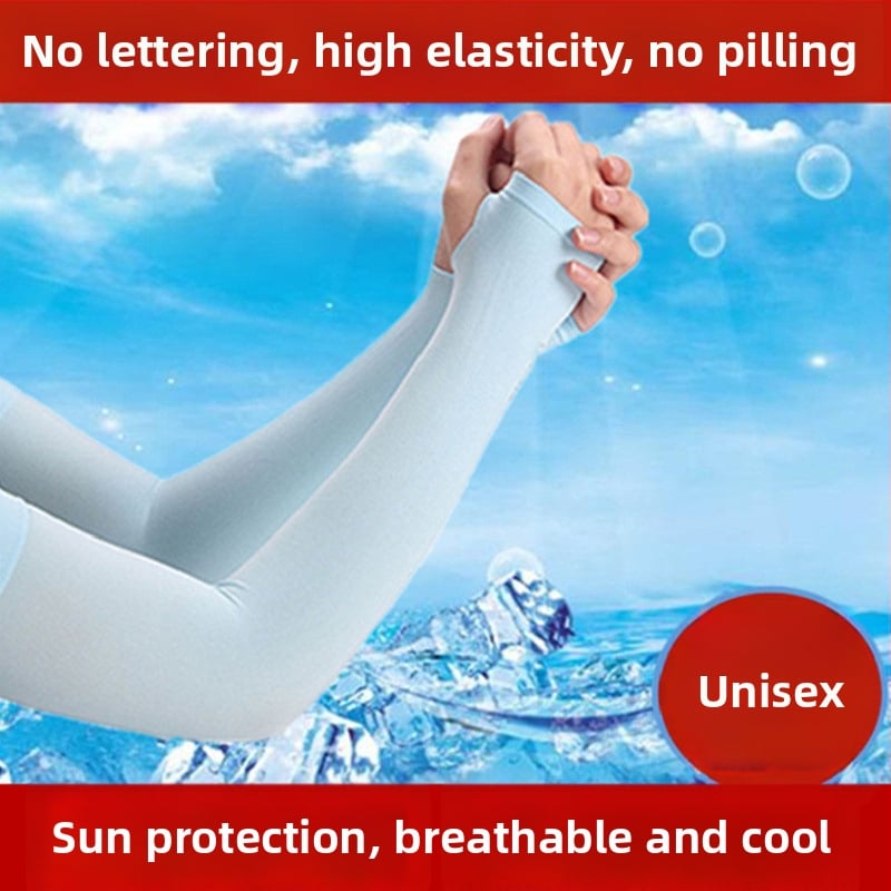 Ледено-копринени ръкави за UV защита – лятна употреба, за каране и шофиране, полиестер 61-70% / вискоза 21-30%