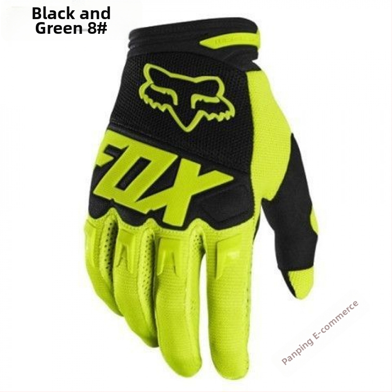 Jutiklinio ekrano pirštinės suaugusiems, plonos pavasario–rudens sezonai, tinkamos dviratininkams ir motociklininkams; medvilnės su Ice Silk ir poliesterio mišiniu