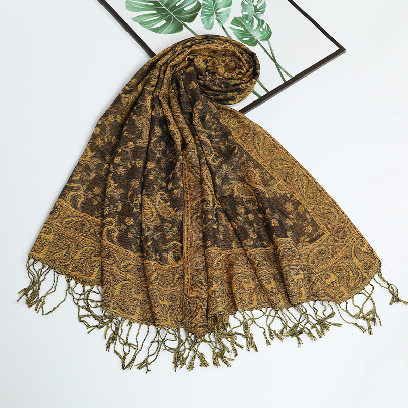 Yidongba poliesterski dugi šal — prilagodljivi dodaci za šalove, lansiranje ljeto 2024