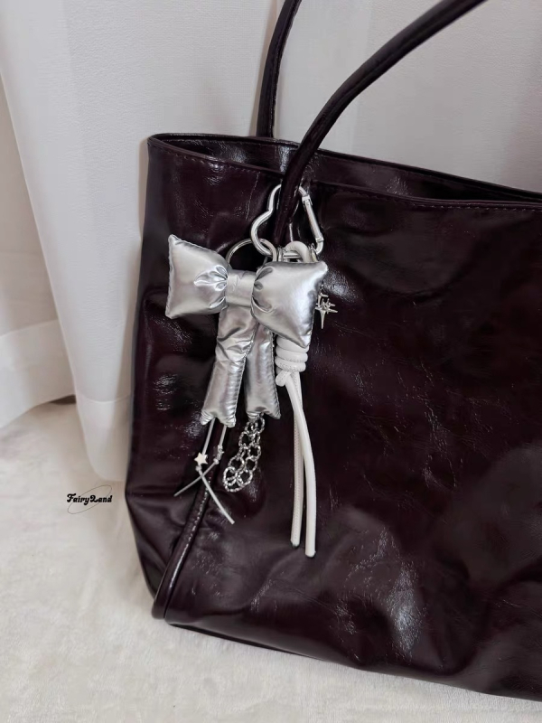 Odinis raktų pakabukas su žvaigžde, rankomis išaustas virvės mazgas, Korėjietiškas stilius (Pavasario 2025 leidimas)