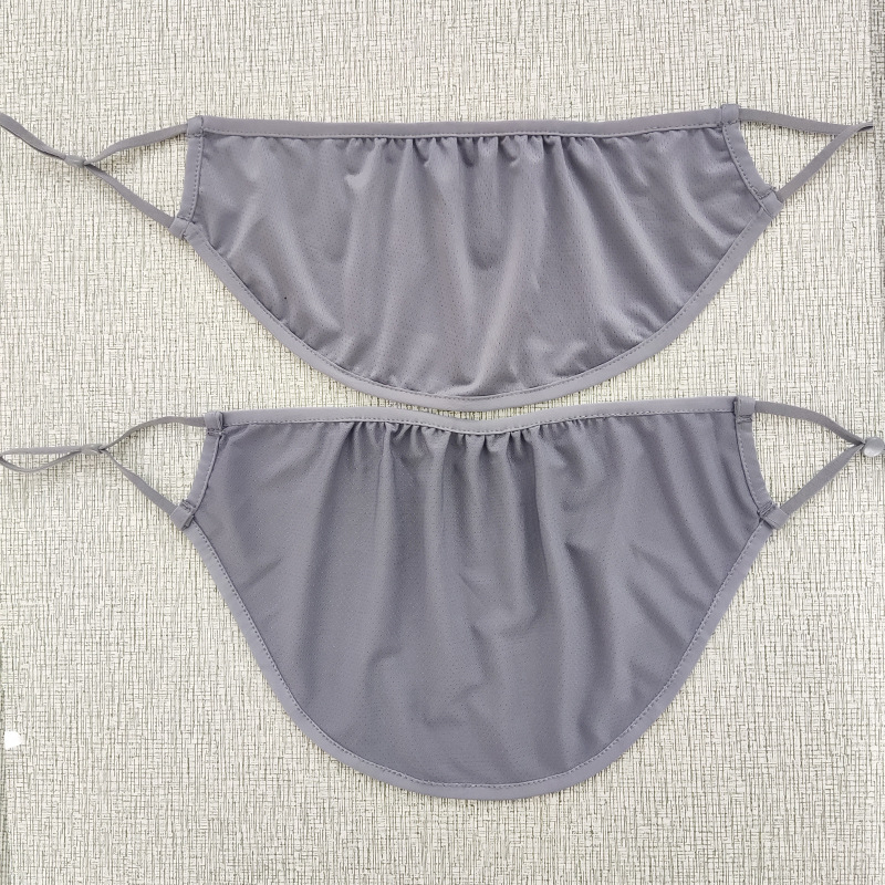 Nova ljetna UV zaštitna maska s Ice Silk Jacquardom, prozračna za vanjsku upotrebu, jednovrstna, za žene