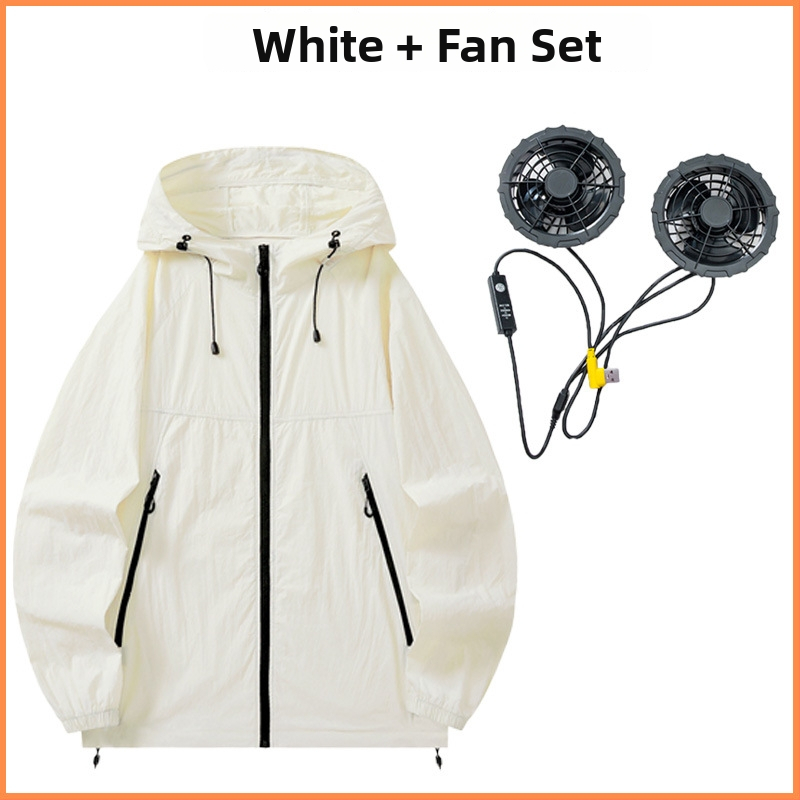 Neilona jaka ar kapuci – ultra plāna, elpojoša, ar rāvējslēdzēja kabatām