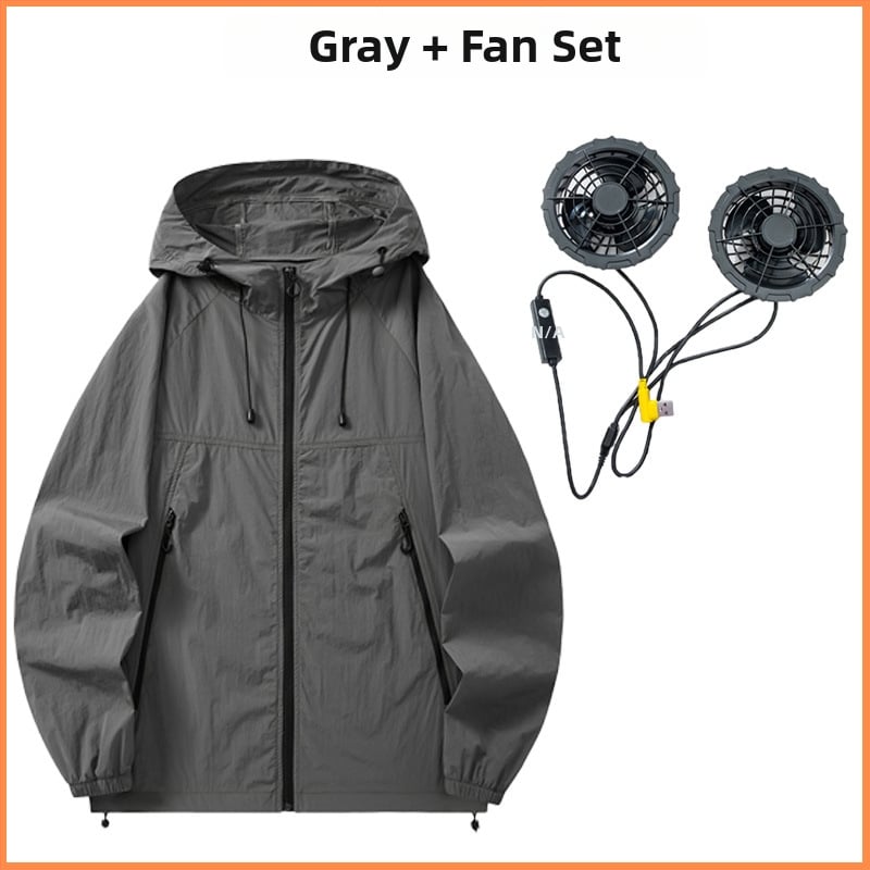 Neilona jaka ar kapuci – ultra plāna, elpojoša, ar rāvējslēdzēja kabatām