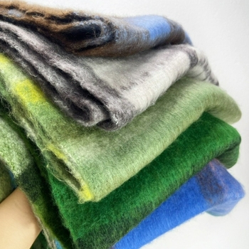 Šal od mohaira sa warp-knit konstrukcijom, polyester-mješavina, dugačak, grije zimu, svestran, vrhunski stil