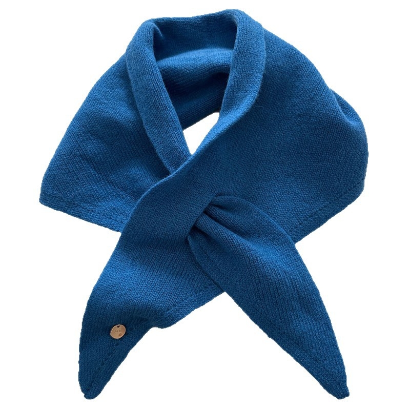 Ženski vuneni trokutasti šal — 100% vuna, warp pletenje, za jesen, zadržava toplinu