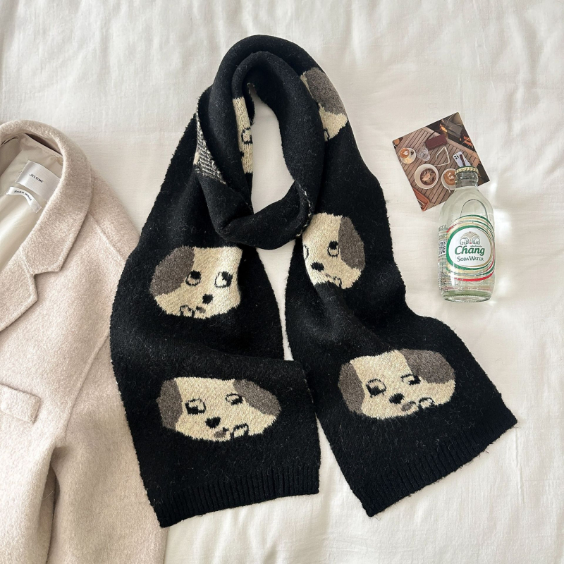 Love Creek šal od poliestera s Warp-Knit tkanjem, dvostrani, topao zimi — produženi stil, Internet zvijezda stil