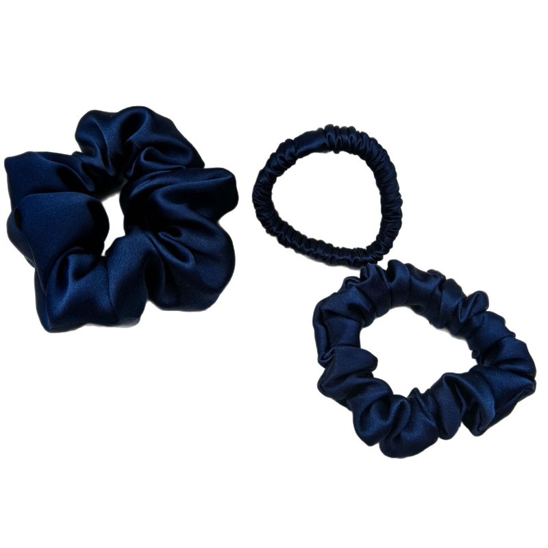 Set gumica za kosu od Mulberry svile, ručna izrada, korejski stil, visoka elastičnost, bez umetaka