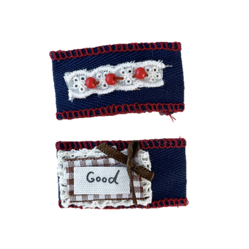 Rūpnieciski darināta auduma matu spraude sievietēm, Korejas stilā, BB spraudnis, sānu spraudnis, retro loku