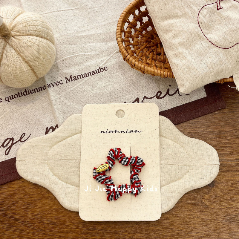 Rūpnieciski darināta auduma matu spraude sievietēm, Korejas stilā, BB spraudnis, sānu spraudnis, retro loku