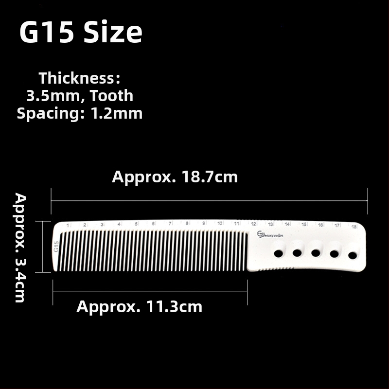 KLS profesionalni češalj za kosu – ABS materijal, šiljasti rep, za salone