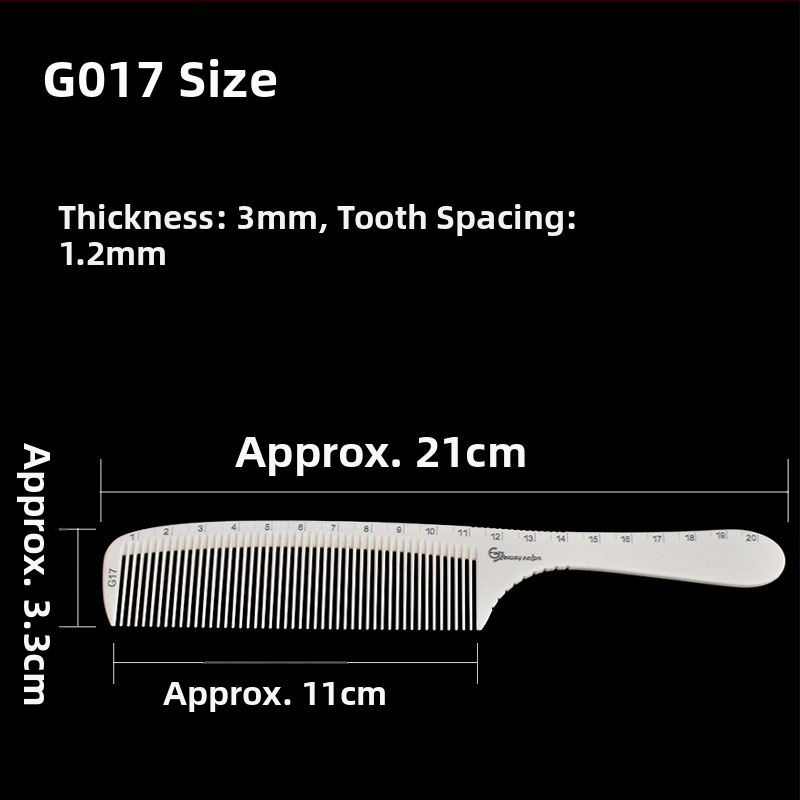 KLS profesionalni češalj za kosu – ABS materijal, šiljasti rep, za salone