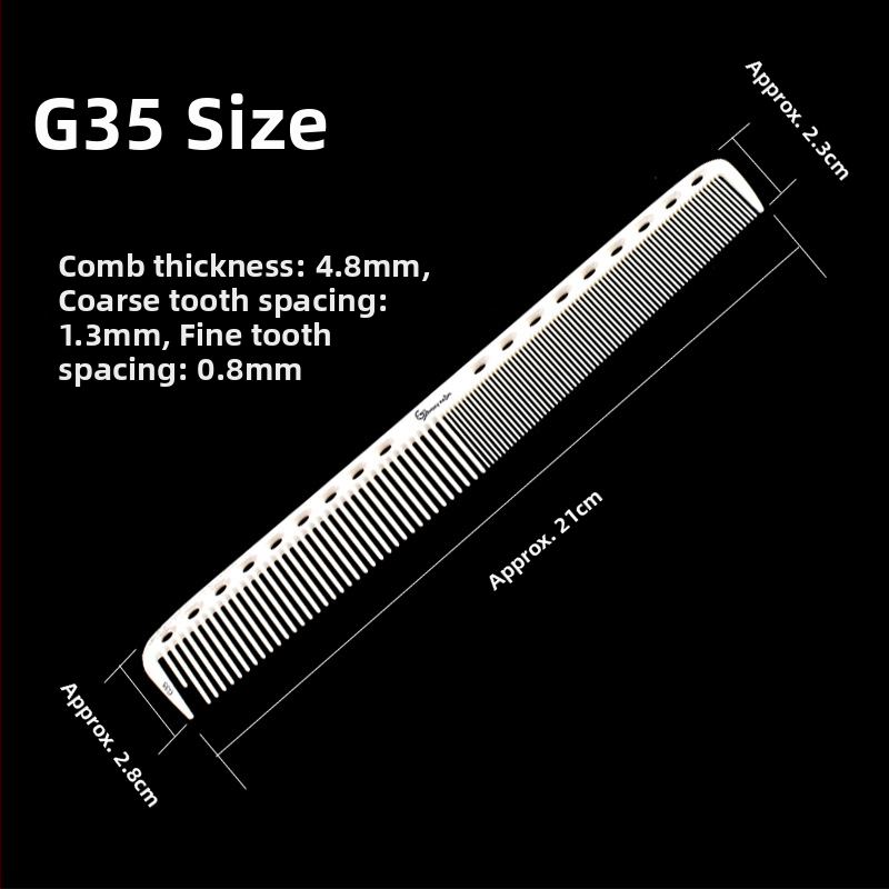 KLS profesionalni češalj za kosu – ABS materijal, šiljasti rep, za salone