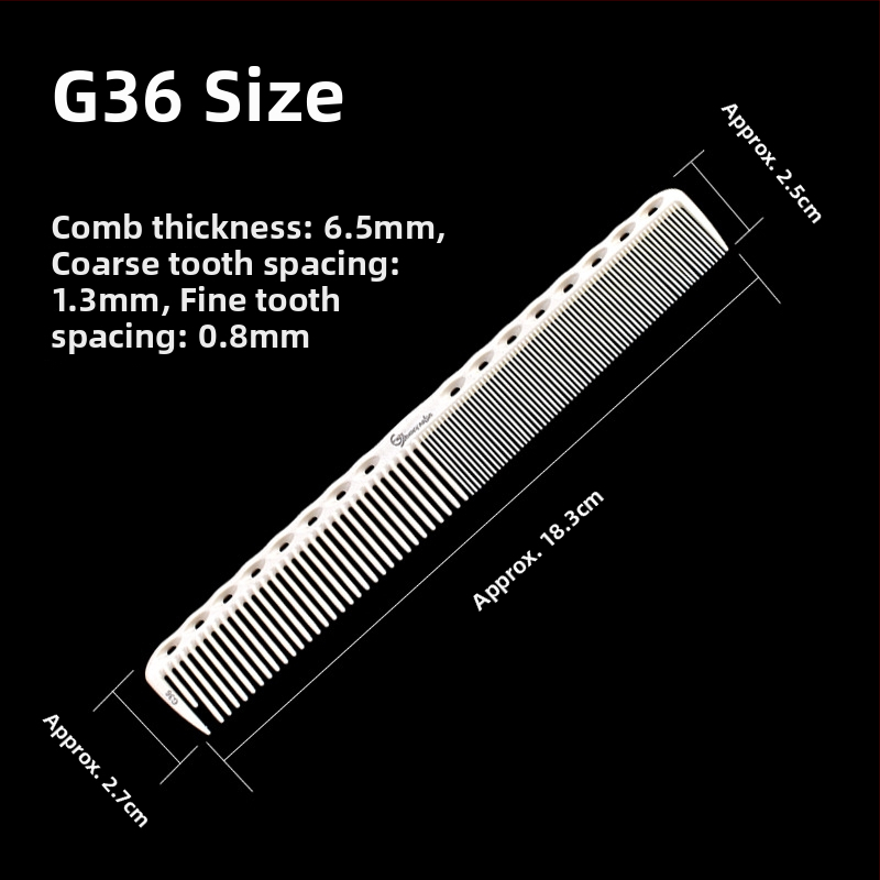 KLS profesionalni češalj za kosu – ABS materijal, šiljasti rep, za salone
