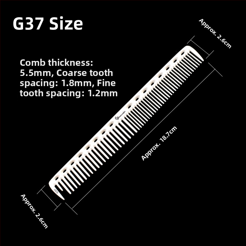 KLS profesionalni češalj za kosu – ABS materijal, šiljasti rep, za salone