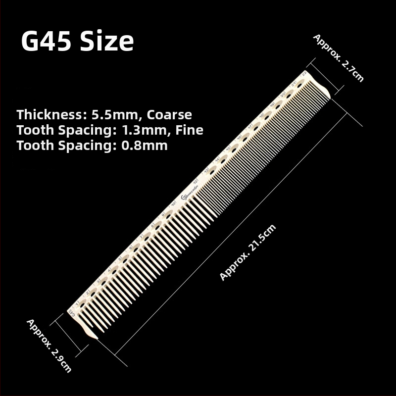 KLS profesionalni češalj za kosu – ABS materijal, šiljasti rep, za salone