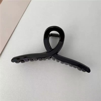 Matu sprādze Gripper, roku darīta, korejiešu stilā, nemetāliska materiāla, sievietēm, ziemas 2024