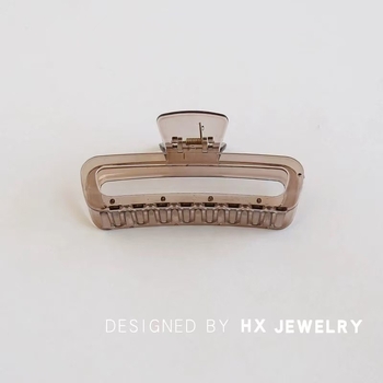 Matu sprādze Gripper, roku darīta, korejiešu stilā, nemetāliska materiāla, sievietēm, ziemas 2024