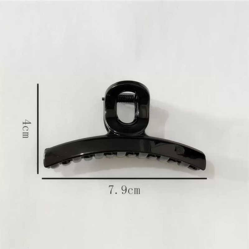 Matu sprādze Gripper, roku darīta, korejiešu stilā, nemetāliska materiāla, sievietēm, ziemas 2024