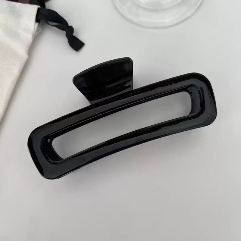 Matu sprādze Gripper, roku darīta, korejiešu stilā, nemetāliska materiāla, sievietēm, ziemas 2024