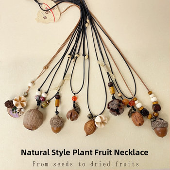 Unisex ilga megztinio grandinė su mediniais elementais etniniu stiliumi, megzti medvilninio-linų karoliai — Medžiaga: augalinių vaisių grandinė; Grandinės stilius: odinis virvas; Tipas: megztinio grandinė, ilgas karoliai; Išplėstinė grandinė: 11 cm ar daug