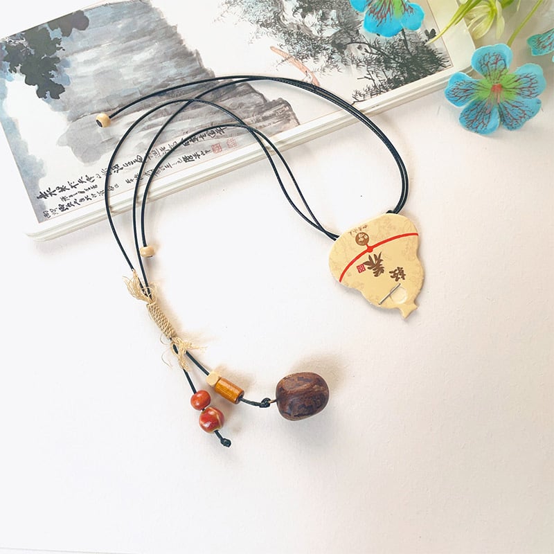 Unisex ilga megztinio grandinė su mediniais elementais etniniu stiliumi, megzti medvilninio-linų karoliai — Medžiaga: augalinių vaisių grandinė; Grandinės stilius: odinis virvas; Tipas: megztinio grandinė, ilgas karoliai; Išplėstinė grandinė: 11 cm ar daug