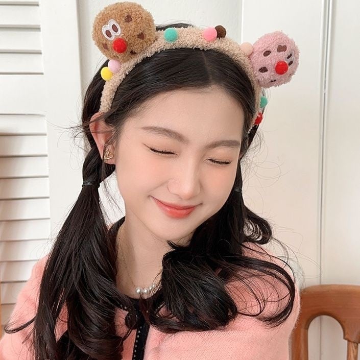 Plīša galvas lente, materiāls: audums, roku darbs, universāla, stilā: karikatūra