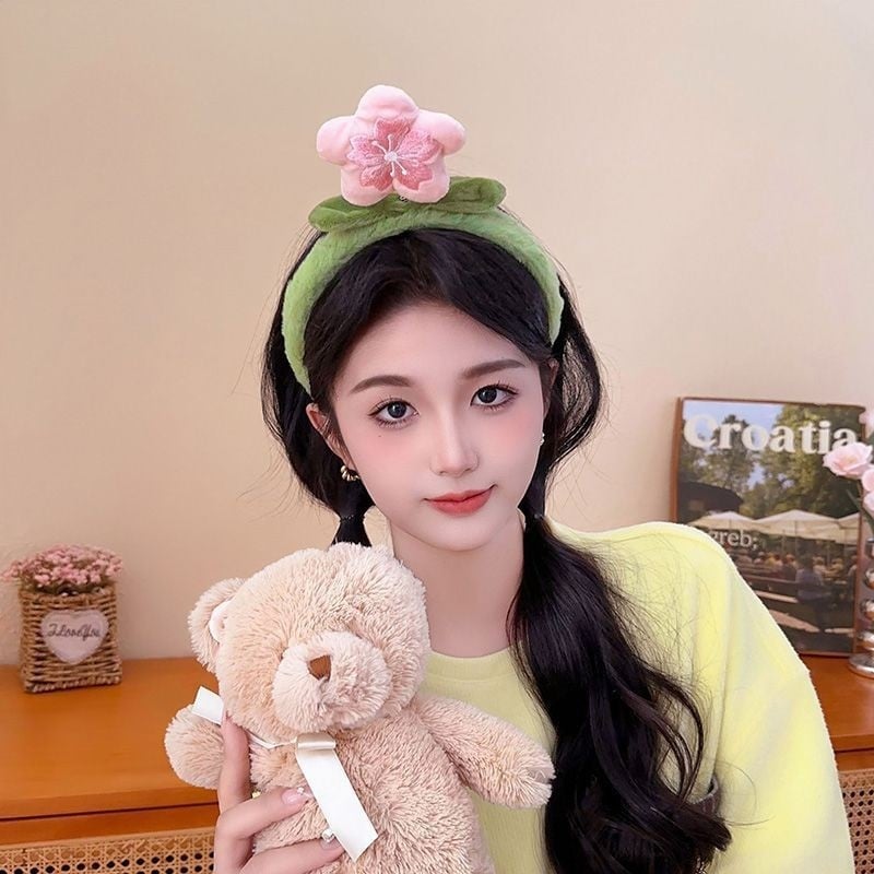 Plīša galvas lente, materiāls: audums, roku darbs, universāla, stilā: karikatūra