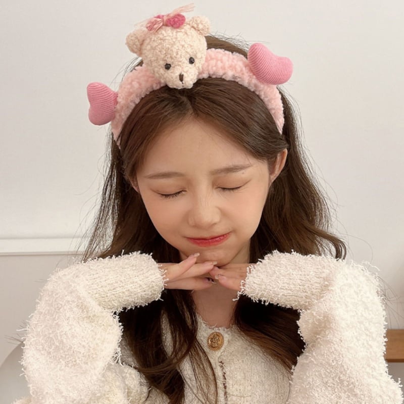 Plīša galvas lente, materiāls: audums, roku darbs, universāla, stilā: karikatūra