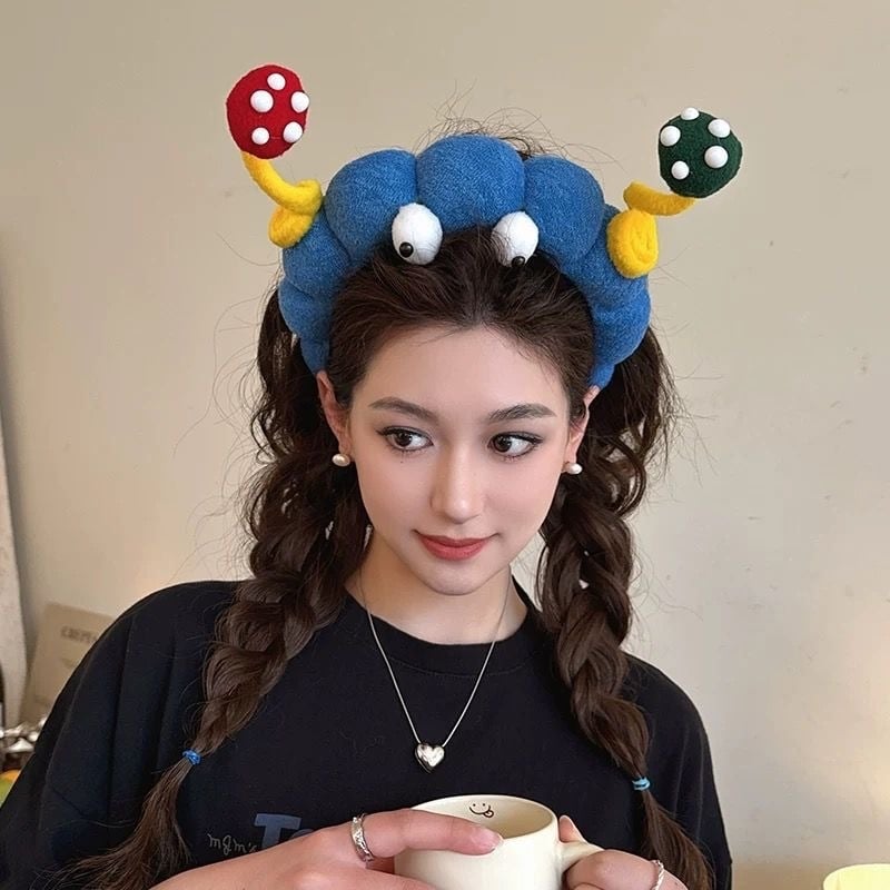 Plīša galvas lente, materiāls: audums, roku darbs, universāla, stilā: karikatūra