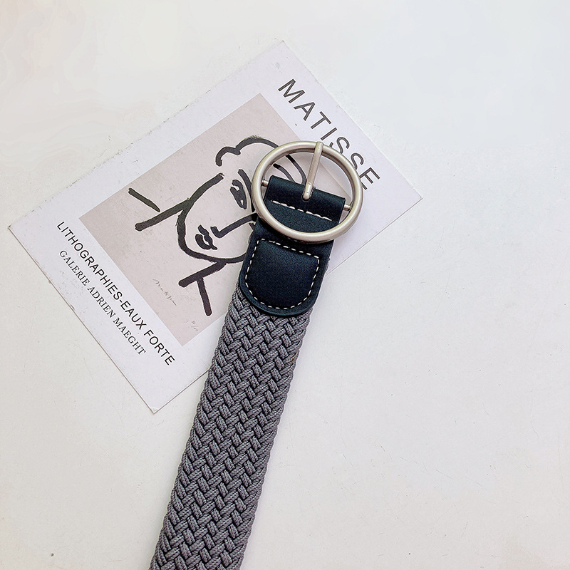 Platneni pojas unisex za mlade, tkanjeni pojas za traperice, vintage moda dekorativni dodatak