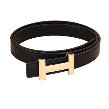 Sieviešu josta ar H formu no PU ādas, sakausējuma sprādze, gluda sprādze; platums 2–4 cm; daudzfunkcionāla kleitai un džinsiem, minimālistisks, elegants stils; caurumu urbšana, elektroplakēšana.