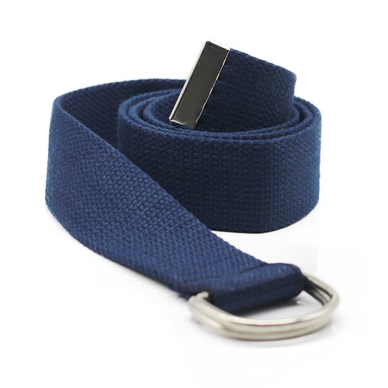 Kanvas josta ar dubultās gredzenes sprādzi, austs lentes – sievietēm Korejas stilā