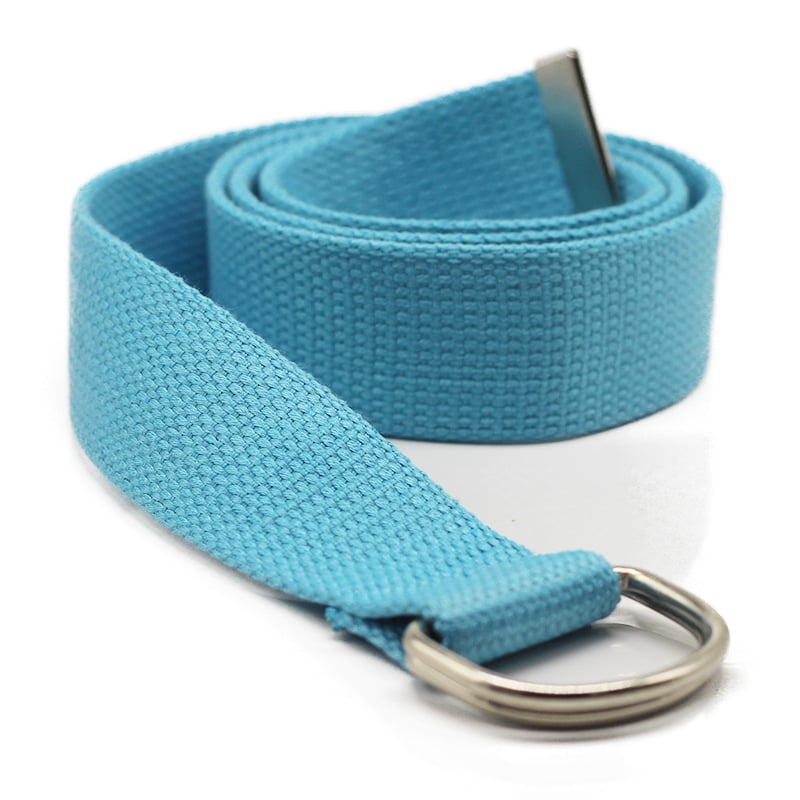 Kanvas josta ar dubultās gredzenes sprādzi, austs lentes – sievietēm Korejas stilā