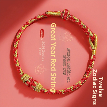 DIY pintinė apyrankė iš virvės, etninio stiliaus, unisex, rankų mezginys, 2024 pavasaris