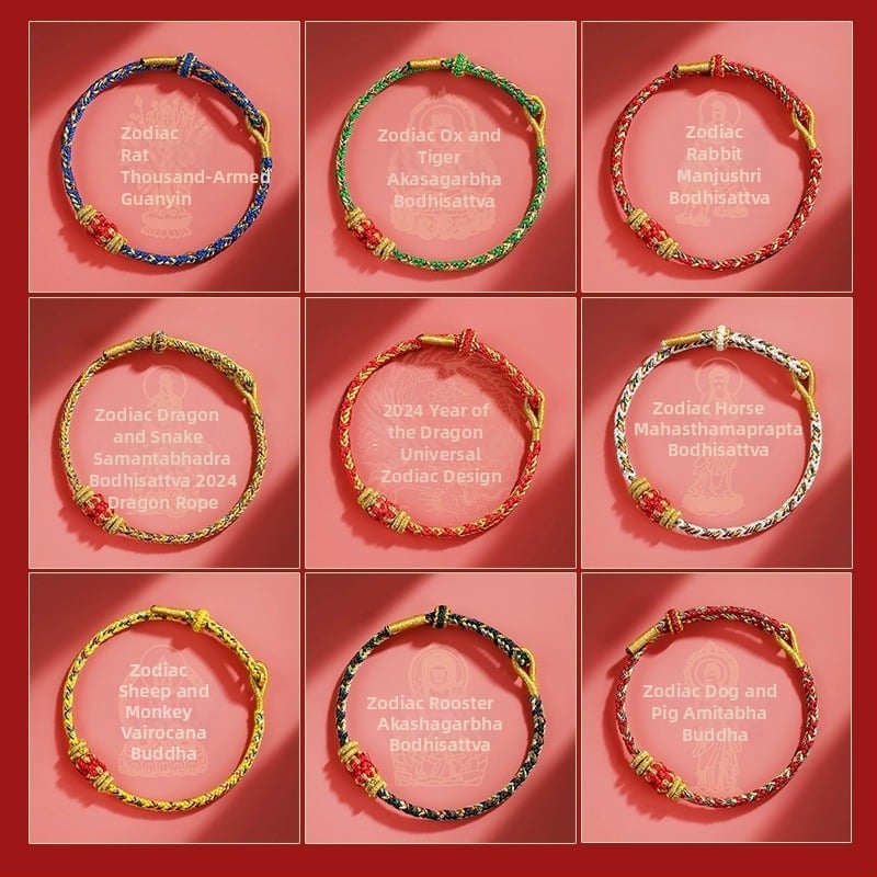 DIY pintinė apyrankė iš virvės, etninio stiliaus, unisex, rankų mezginys, 2024 pavasaris