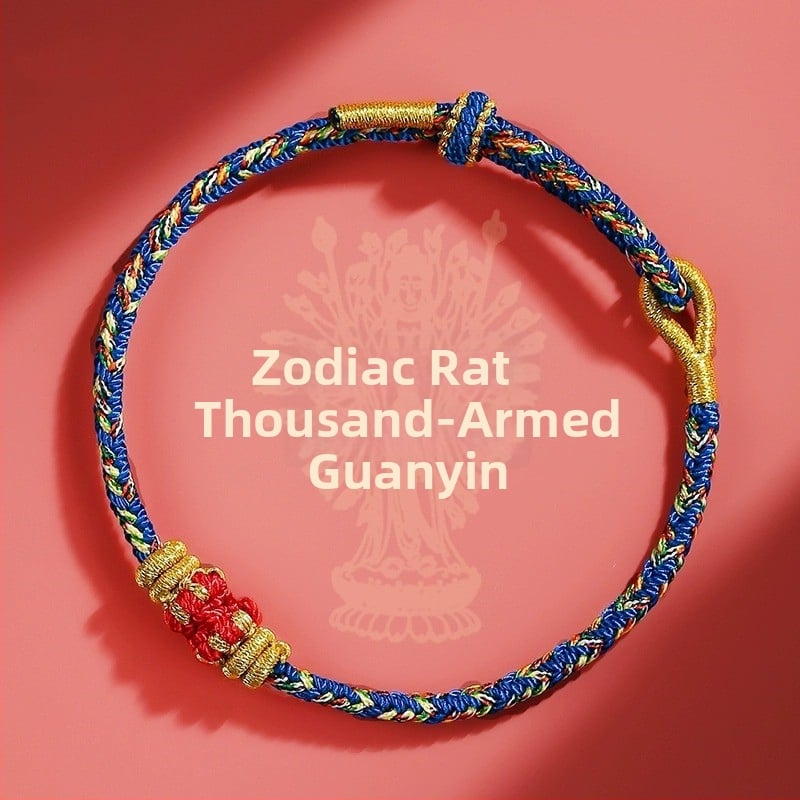 DIY pintinė apyrankė iš virvės, etninio stiliaus, unisex, rankų mezginys, 2024 pavasaris