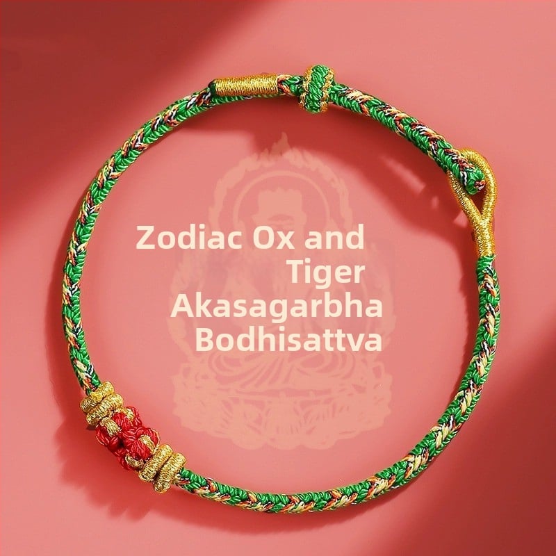 DIY pintinė apyrankė iš virvės, etninio stiliaus, unisex, rankų mezginys, 2024 pavasaris