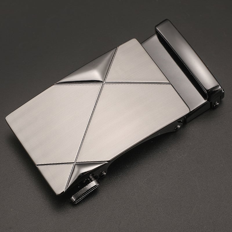 Automātiska jostas sprādze, sakausējums, taisnstūra forma, vīriešiem, biznesa stils