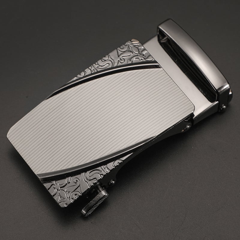 Automātiska jostas sprādze, sakausējums, taisnstūra forma, vīriešiem, biznesa stils