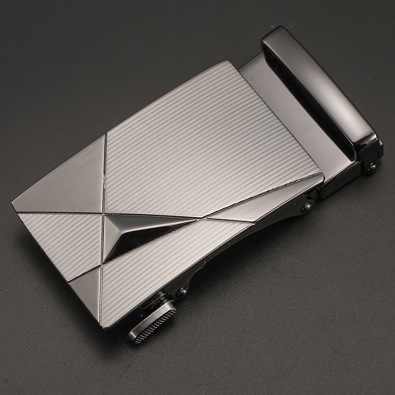 Automātiska jostas sprādze, sakausējums, taisnstūra forma, vīriešiem, biznesa stils