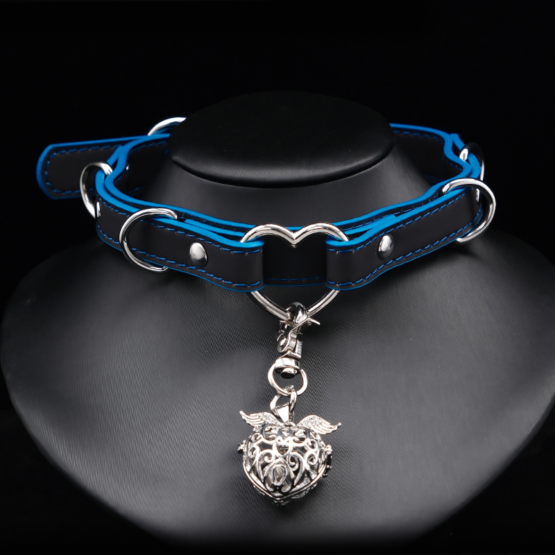 Termokromatiska kaklarota – PU materiāls, kulons no saka, standarta ķēde, pavasaris 2024